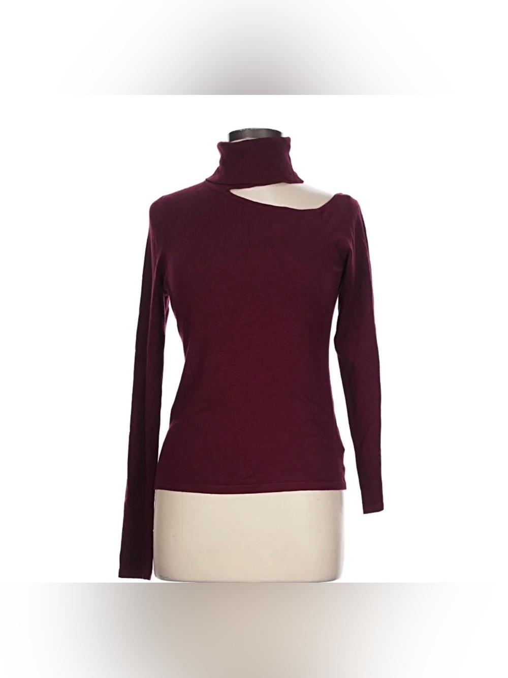 L’Agence Nicky Cutout Turtleneck Sweater